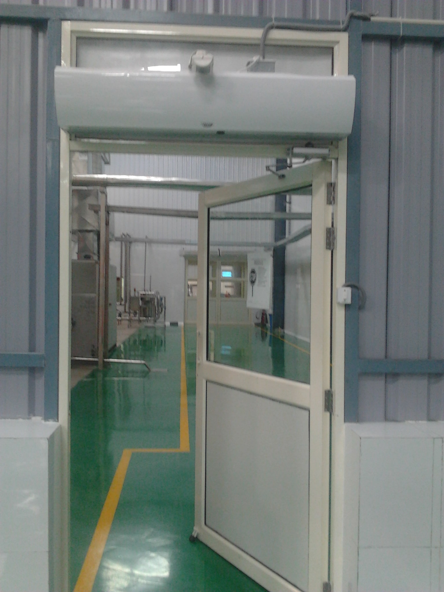 Air Curtain Installed At Vrindavan Bottling Plant, Lucknow